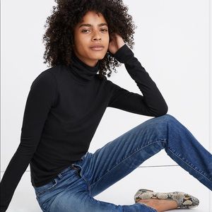 Madewell Ribbed Turtleneck Top